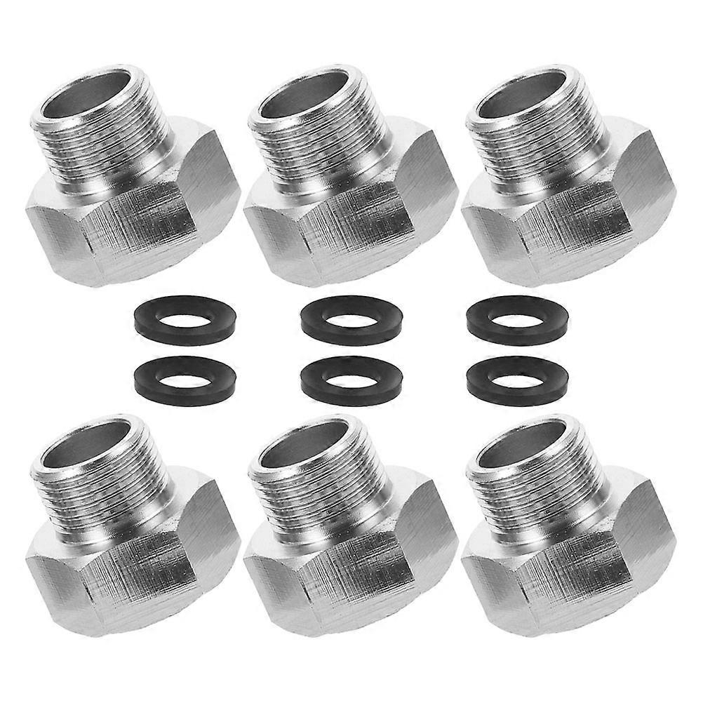 Faucet Adapter Replacement 30 Pcs Compatible With Plumbing Systems For Homeowners And DIY Enthusiasts Featuring Cylindrical Shape
