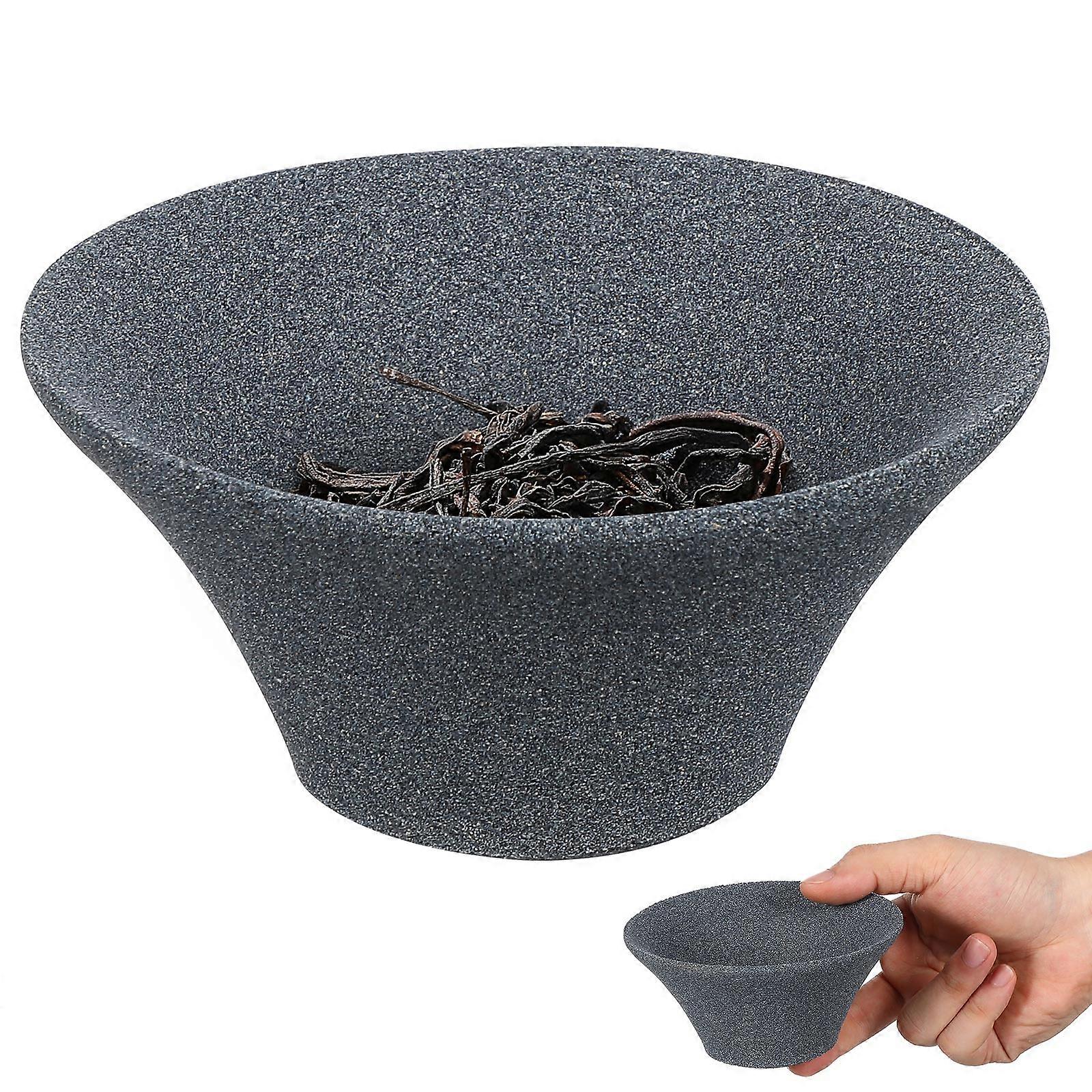 Ceramic Coffee Dripper Filter Reusable for Tea Brewing 2Pcs Light Grey