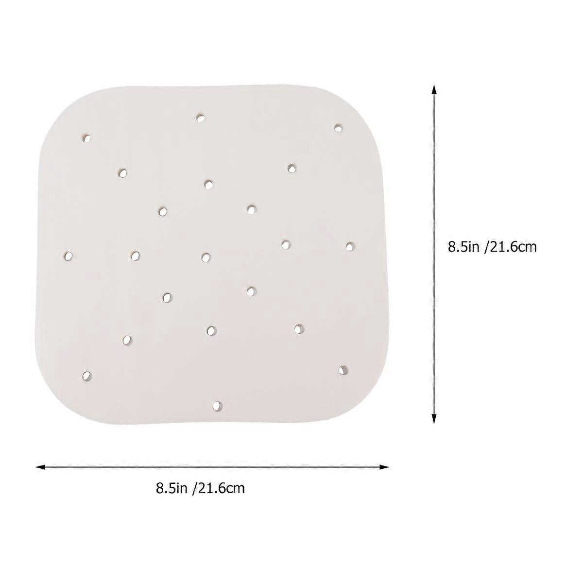 Perforated Parchment Sheets For Baking 100 Sheets Non-Stick Design 8.5 Inches Square Suitable For Home Cooks And Bakers