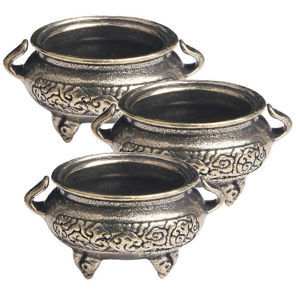 Aroma Diffuser Brass Incense Burner for Household Use 12Pcs