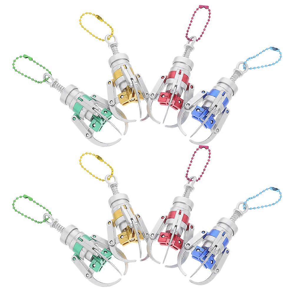 Colorful Miniature Claw Machine Keychain 40 Pcs Toy For Bag Vending Machine Assorted