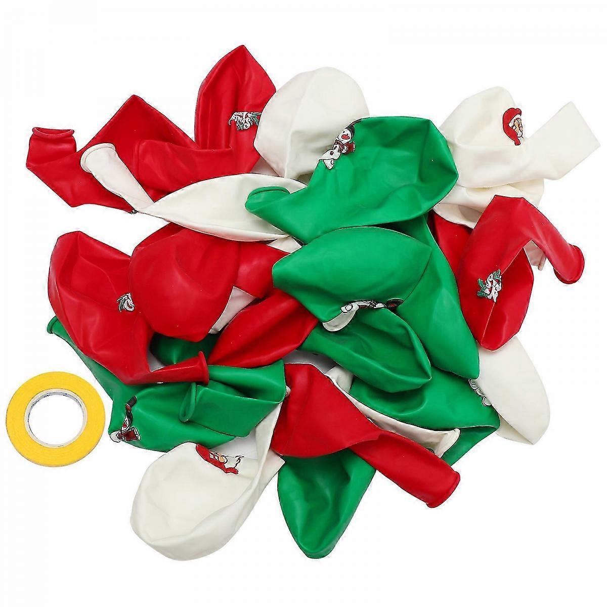 Versatile Christmas balloons with beautiful patterns for parties and events