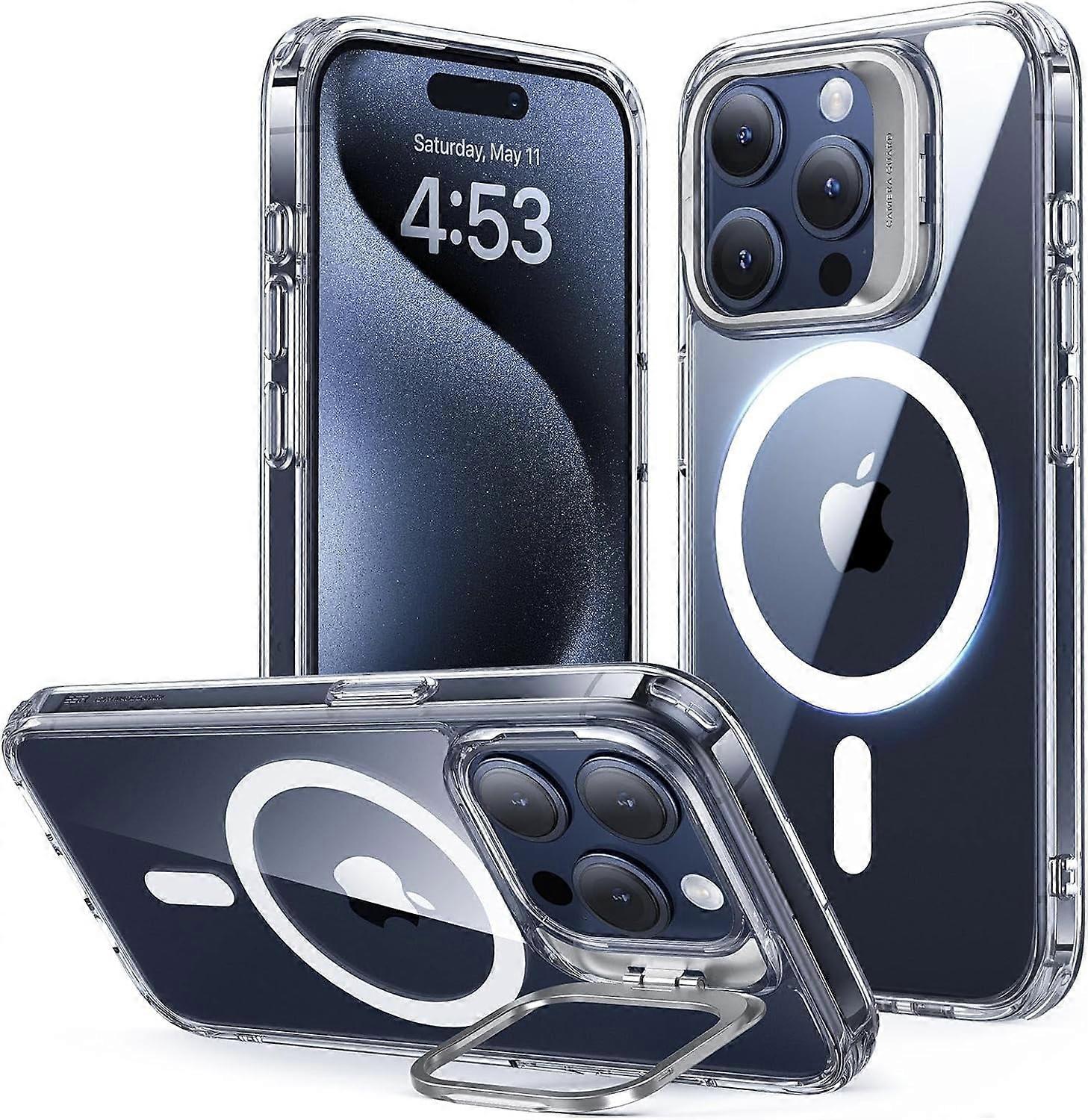 Phone Case for compatible with iPhone 15 Pro MagSafe, Military-Grade Protective Case