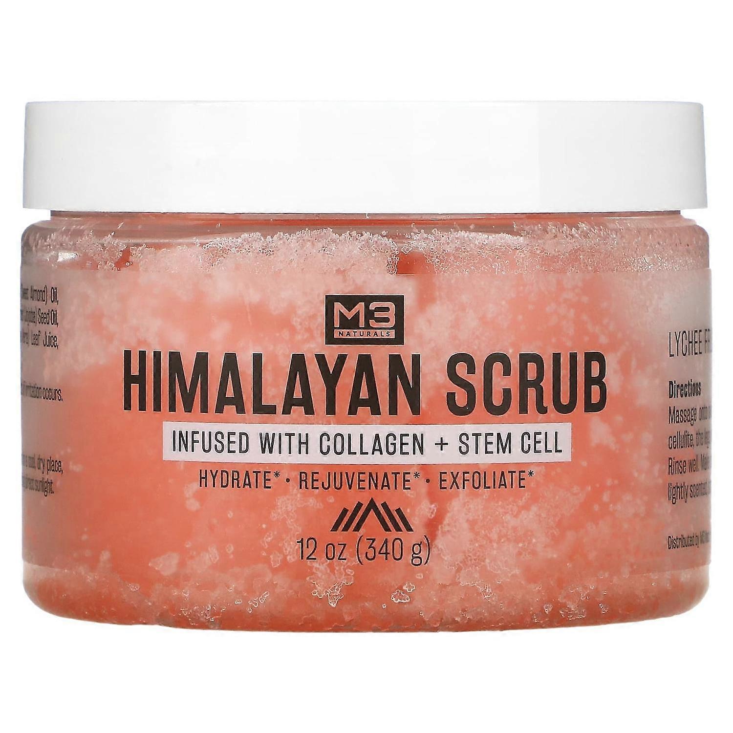 M3 Naturals, Himalayan Scrub, 12 oz (340 g)