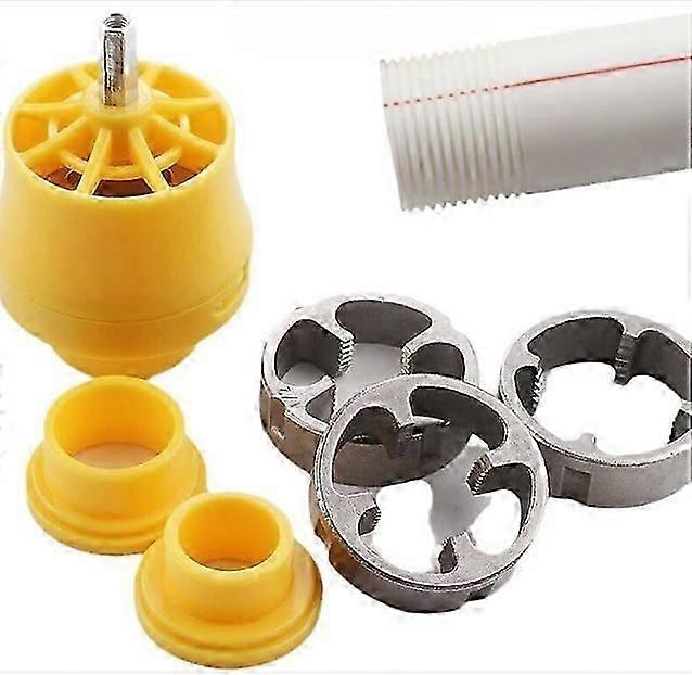 Pvc Pipe Threader Kit Tap & Die Sets Threading Tool Pvc Plastic Pipe Threader- Modified Threading Equipment