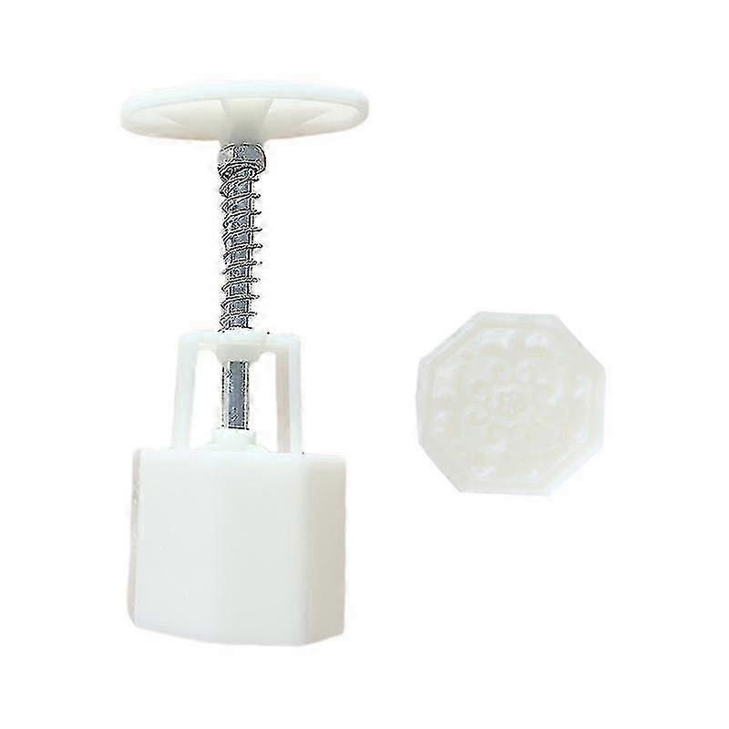 Plastic Material Mooncake Mold 3d Window Grill Shape Cookie Cutter Mold Diy Bake