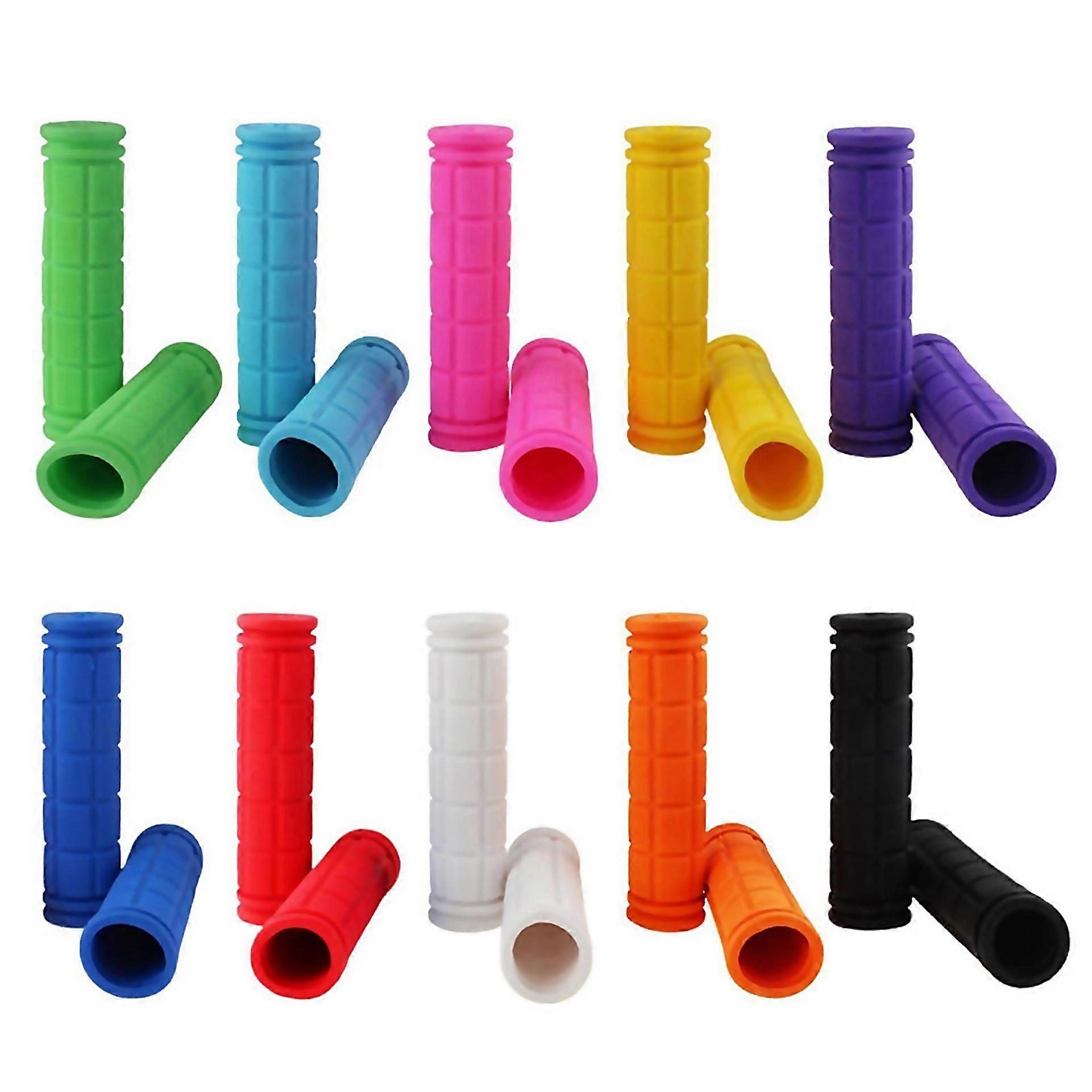 For New Soft Bike Handlebar Handle Hand Grips Bmx Mtb Mountain Bicycle Scooter