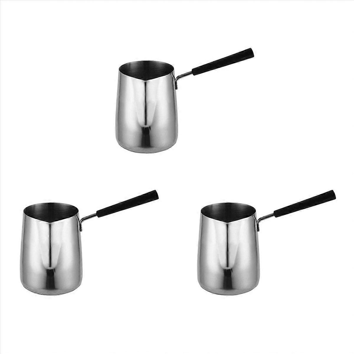 Long Handle Wax Melting Pot Candle Soap Melts Pot Metal Jug, 350ML