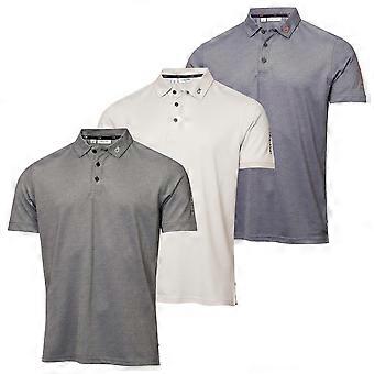 Calvin Klein Heren Concord Duurzaam Vochtafvoerend Golfpoloshirt