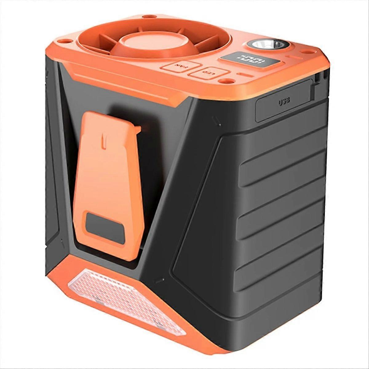 Mini kannettava vyötärölle kiinnitettävä tuuletin 3-nopeuksinen jäähdytystuuletin vyölle kiinnitettävä tuuletin A