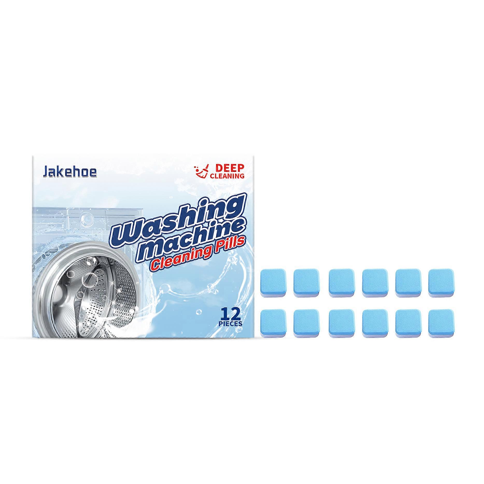 Washing Machine Tub Cleaning Tablets For Deep Cleaning, Removing Stains And Odors, Universal For Drum And Agitator, Regular Maintenance