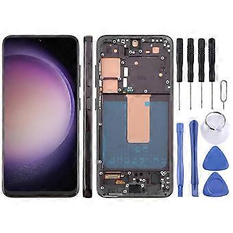 Per Galaxy S23 SM-S911U versione USA TFT LCD con cornice