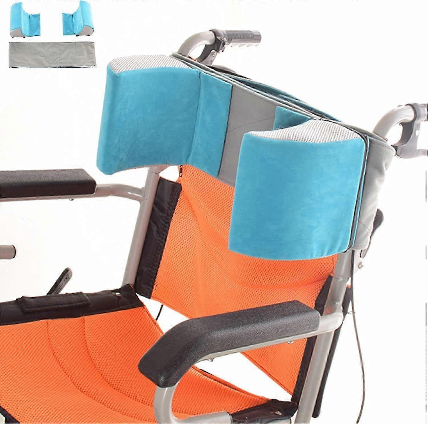 Support cushion for wheelchair, lateral and back relief