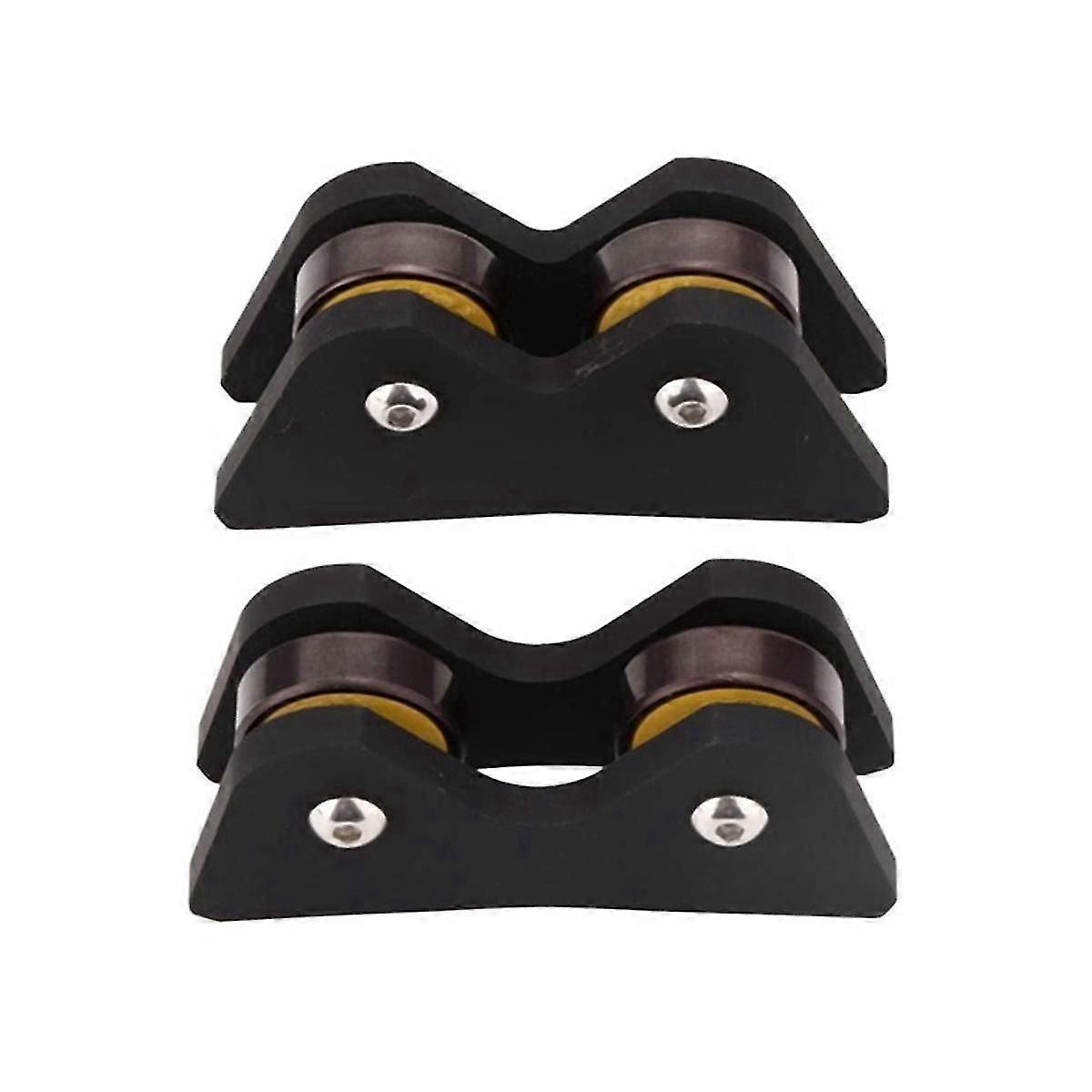 1 Set 2pcs Billiard Ball Straightness Checker Pool Cues Roller Checker Inspection Tool For Snooker