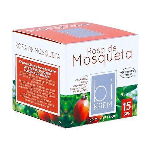 Ecoactive rosehip bikrem spf15 cream 50 ml of cream