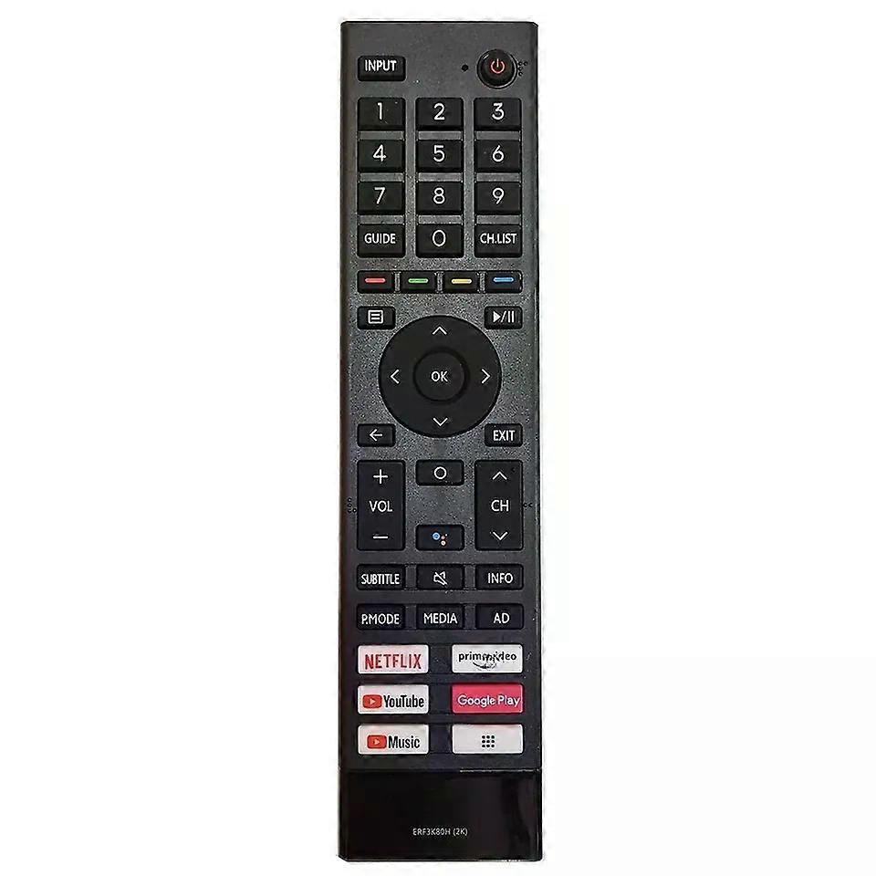 New Replace ERF3K80H(2K) For Hisense Smart TV IR Remote Control ERF3K80H (2K)