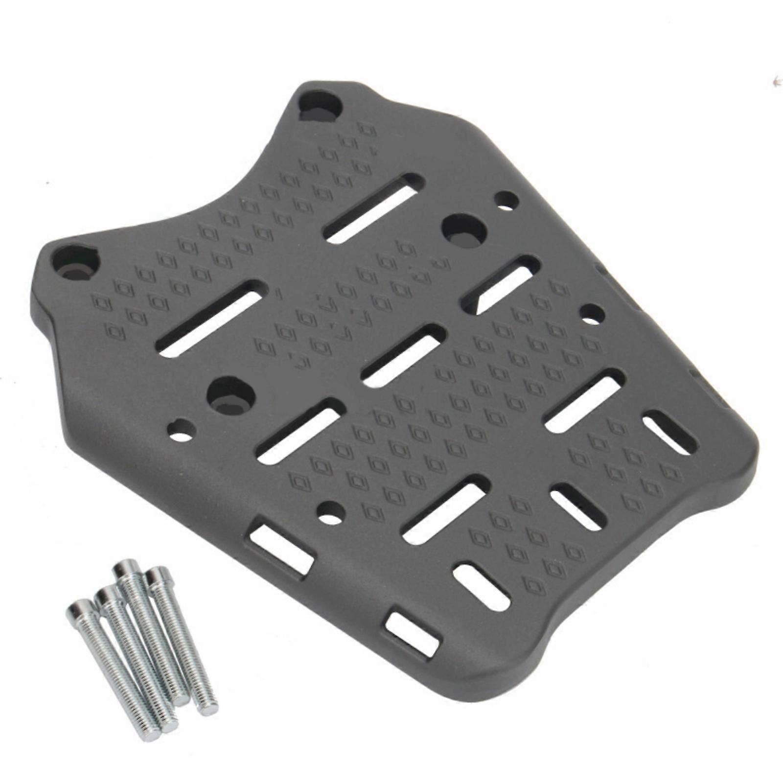 Universal Scooters Rear Rack Aluminum Top Box Base Plate Rear Luggage Support Platform Simple Installation for PCX160 Multicolor