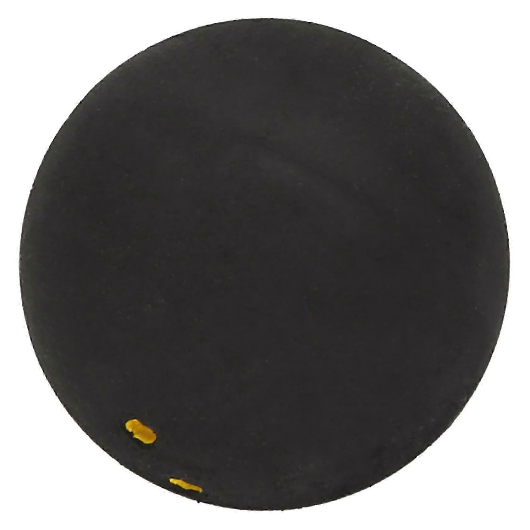 Professional Squash Ball with Two Yellow Dots for Low Speed Sports Competition - 2 Pcs