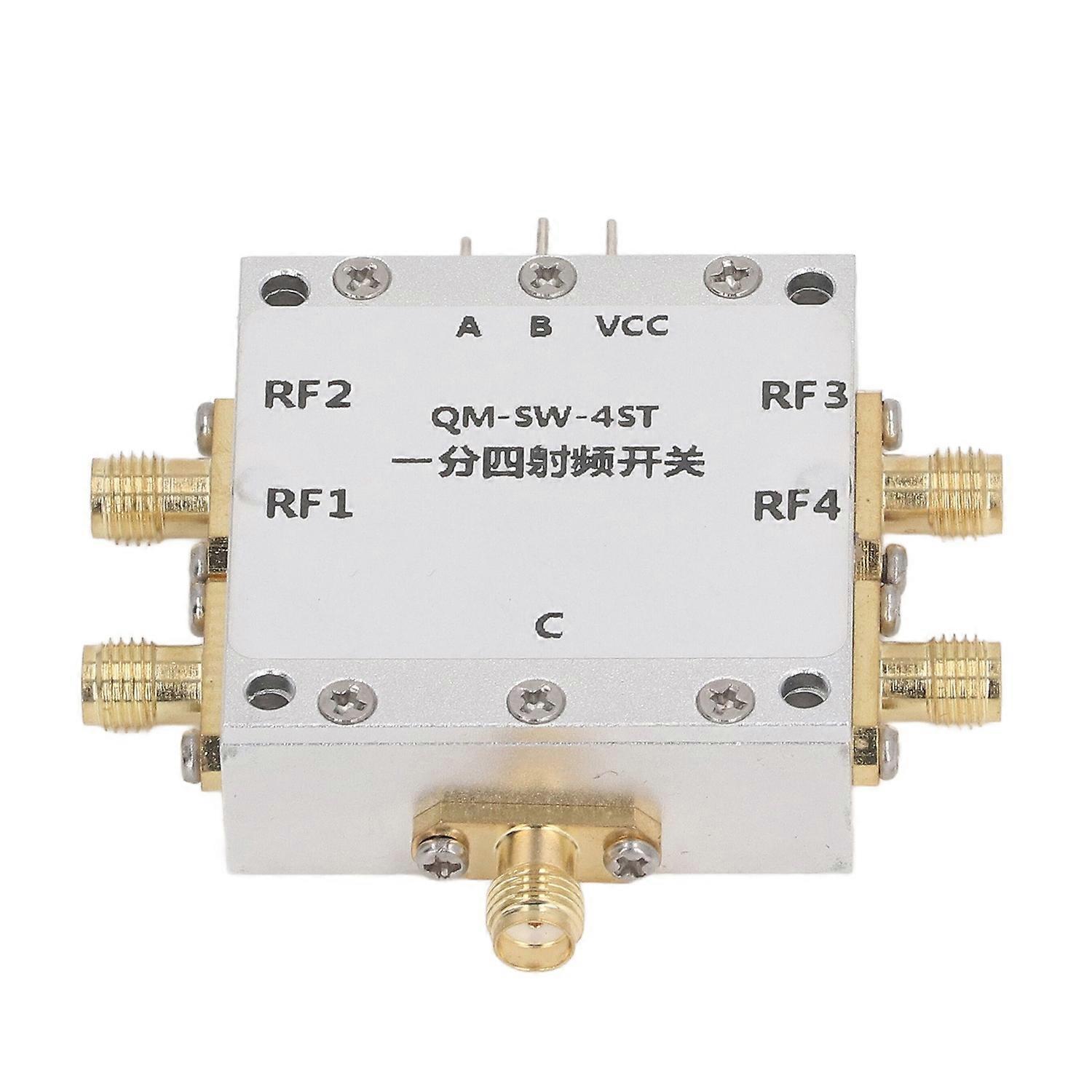 RF Switch Module 0.1‑6GHz High Isolation Wide Band Low Insertion Loss SP4T RF Switch