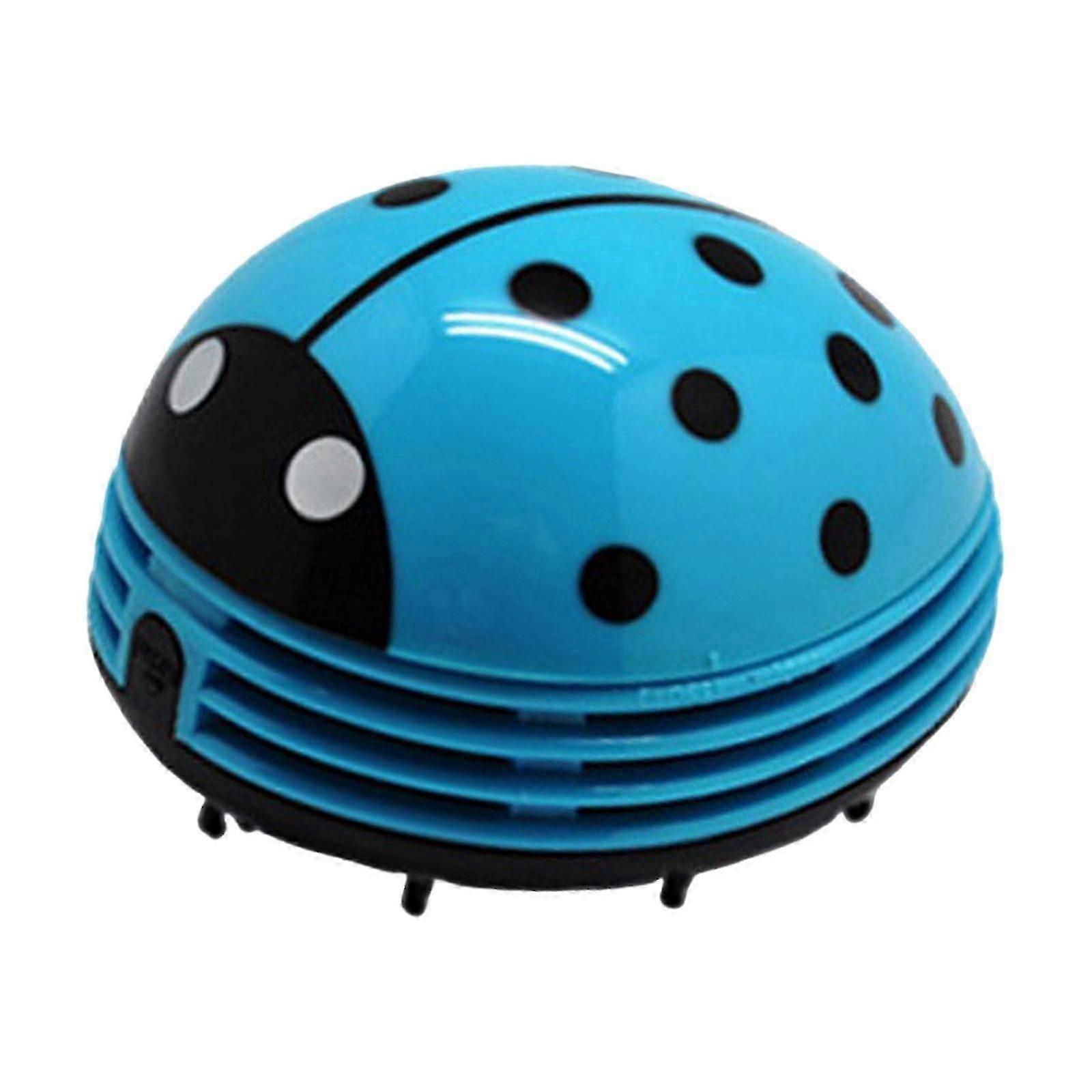 Desktop Vacuum Cleaner Cute Table Dust Sweeper for Computer Household Crumbs Yellow