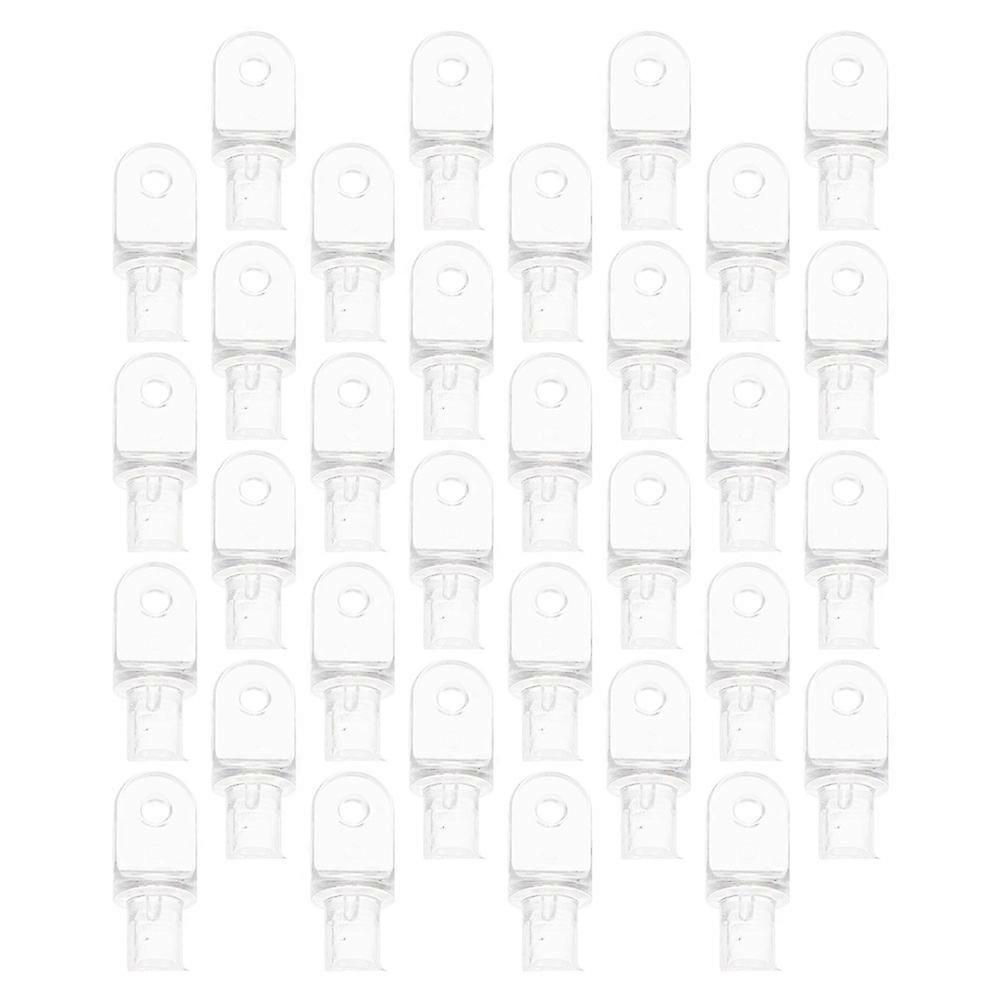 Plastic Wand Caps Hook Blind Wand Replacement Modern Style Secure Connection For Kitchen 50Pcs