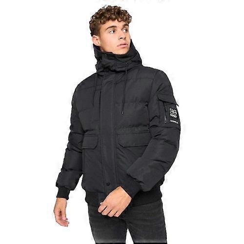 Crosshatch Mens Milwaka Faux Fur Lined Jacket