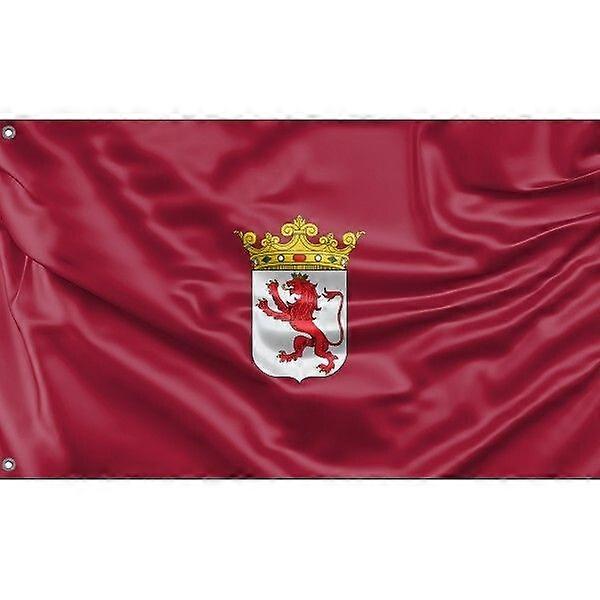Flagge der Provinz León, Spanien