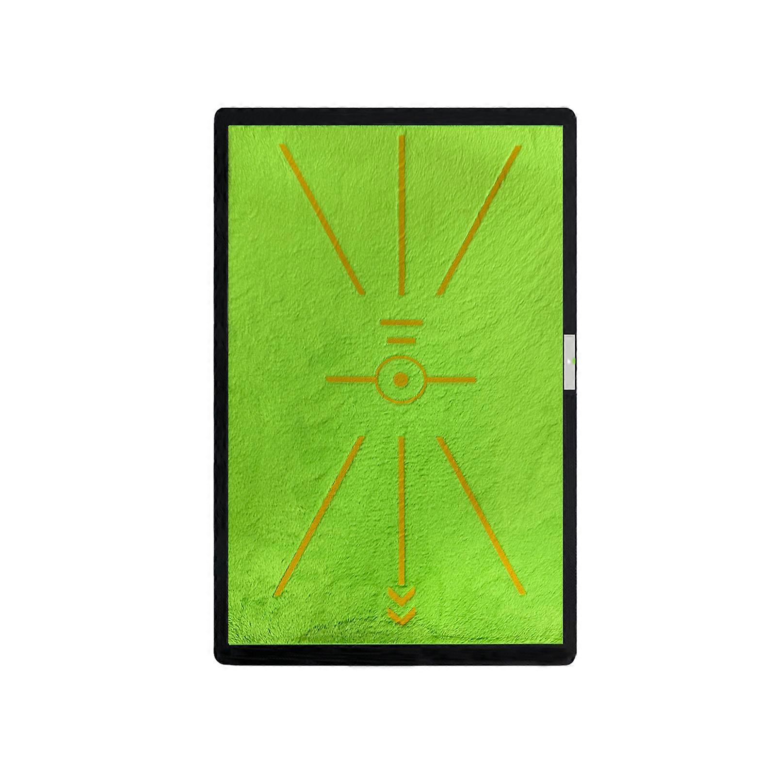Portable Golf Practice Training Mat Swing Track Practice Marking Pad Beginner Training Trace Detection Pad Easy to Use Multicolor