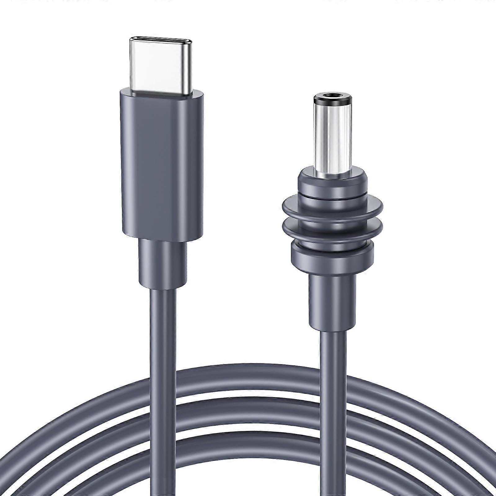 For Satellite Charging Cable USB C to DC5521 Waterproof Cable Power Converter For Outdoor Networking Connection Multicolor