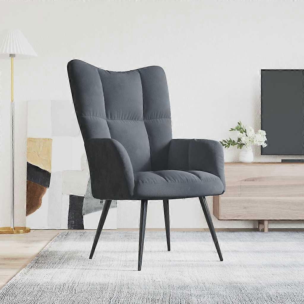 Relaxsessel Dunkelgrau Samt, SKU: 328074