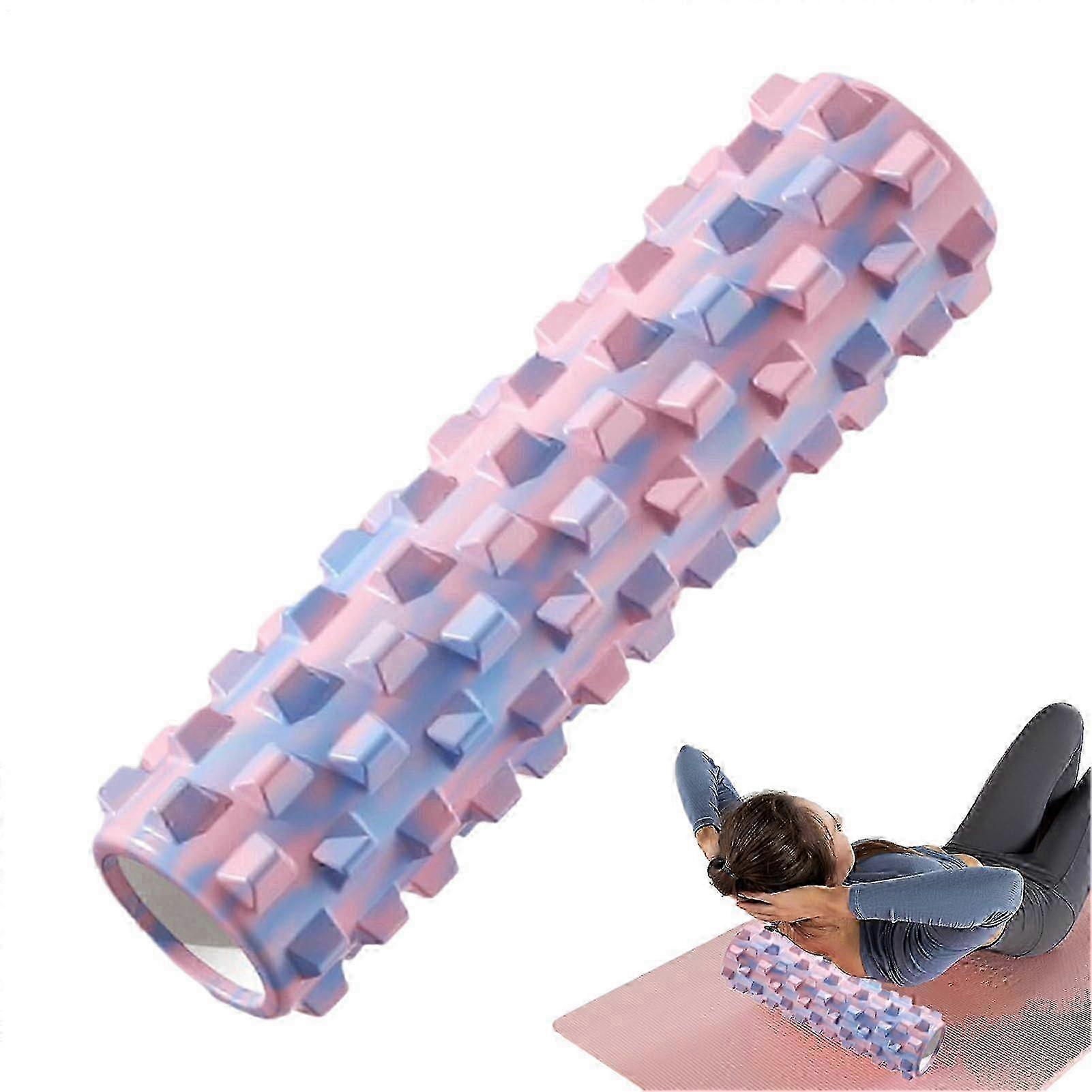 w Exercise Roller Foam Portable Foam Roller For Core Stretching And Warm Up Balance Stick Pilates Gym