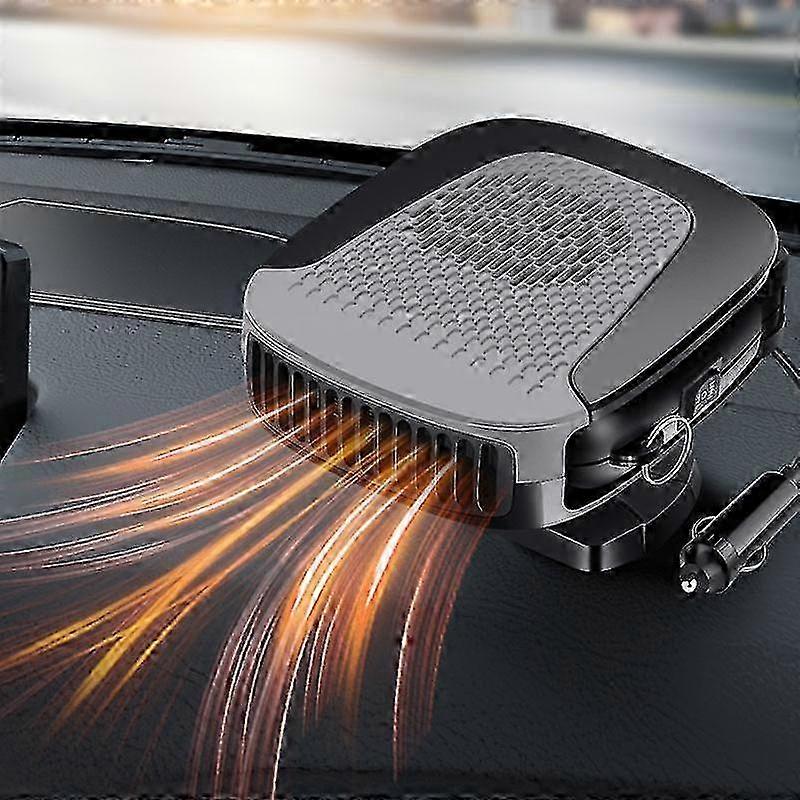 12V 150W Car Heater, Adjustable Fan for Windshield Defrosting