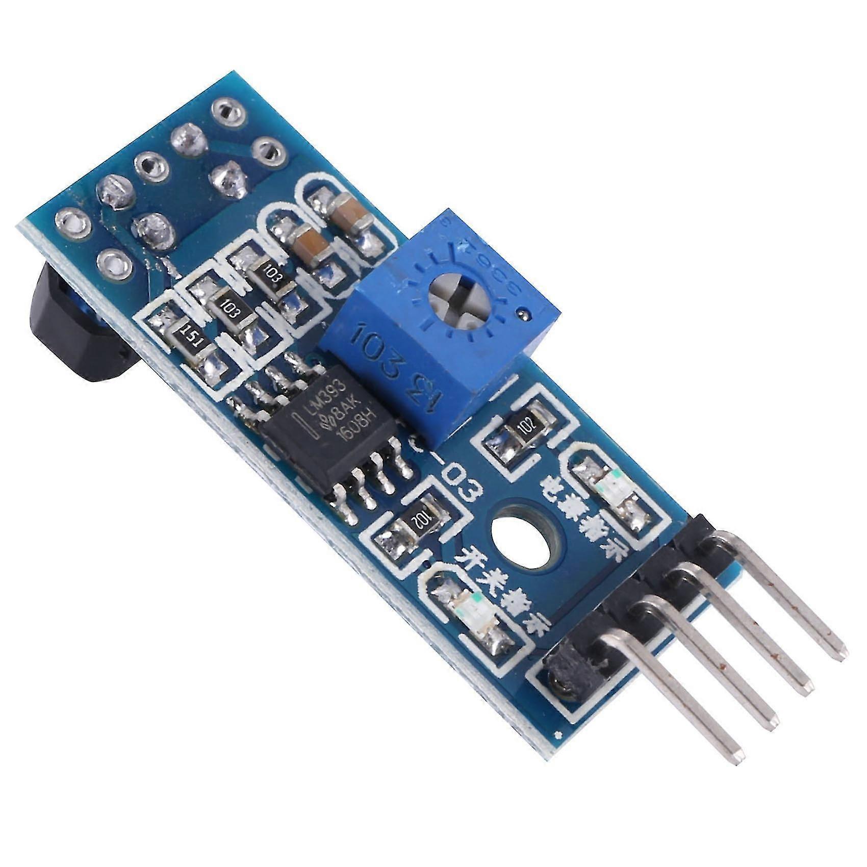 10pcs Tcrt5000 Infrared Reflective Sensor Module Ir Barrier Line Track Photoelectric Switch For Sma