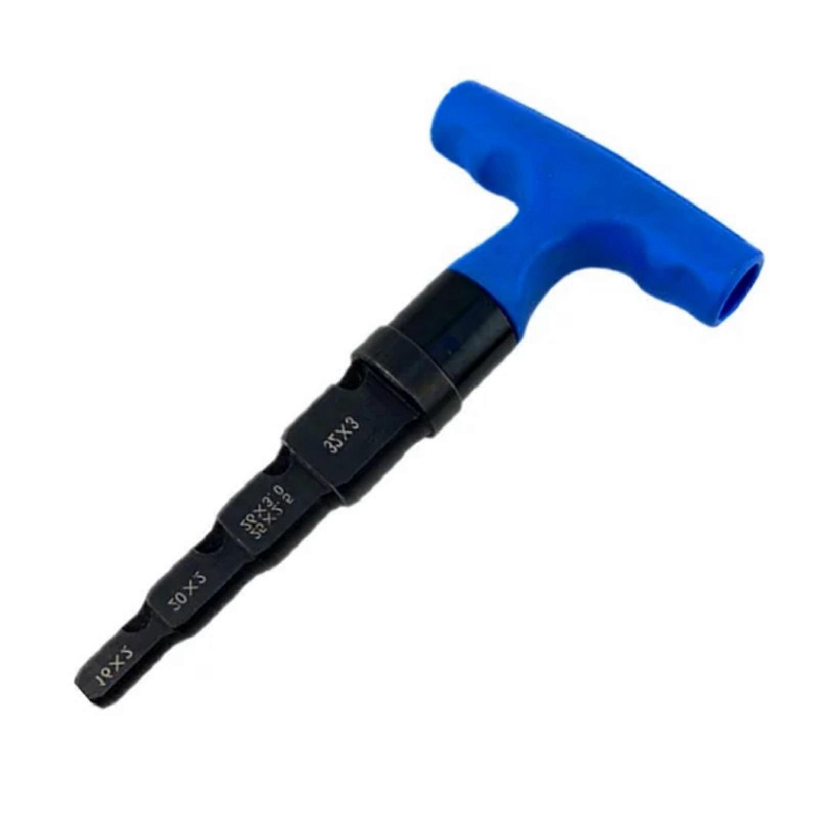 Internal Chamfering Tool Multi-Layer Calibration Reamer 4 In 1 Ratcheting Rotation for 16-32mm Pipe Deburring Tool Multicolor