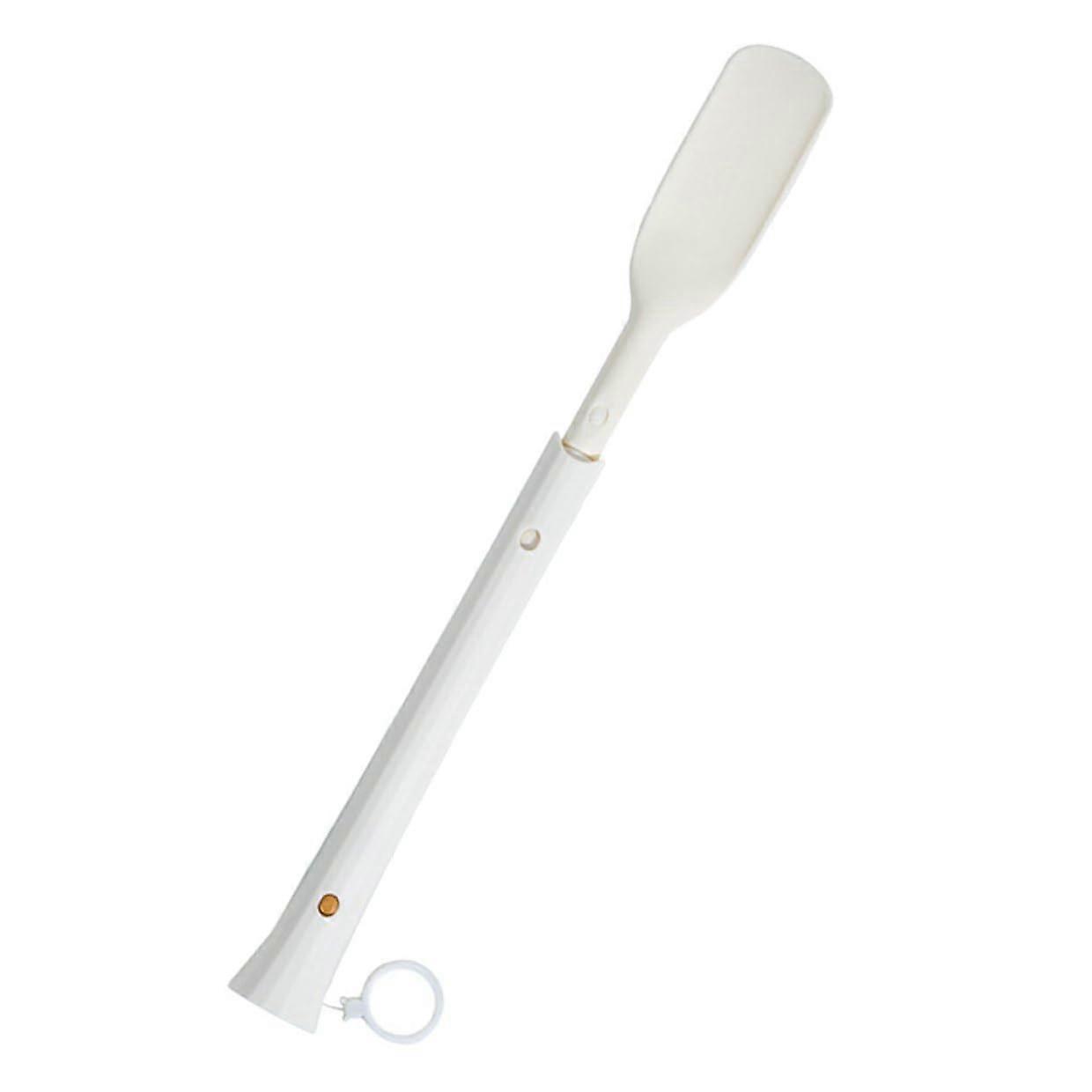 Retractable Long Handle Shoe Horn with Comfortable Grip for Seniors Easy Shoe Wearing and Removal