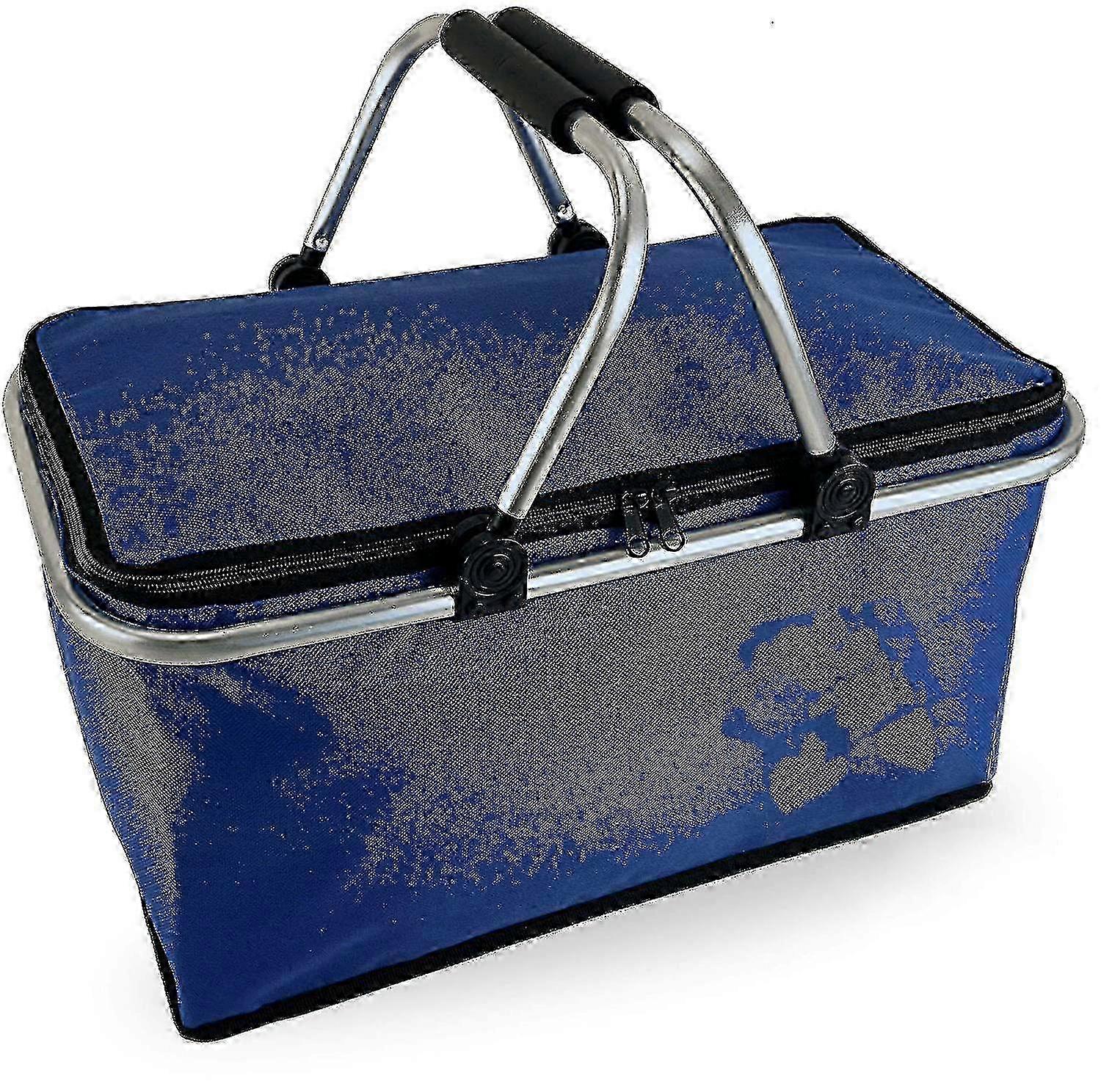 e Foldable Shopping Basket With Thermal Function Insulated Bag