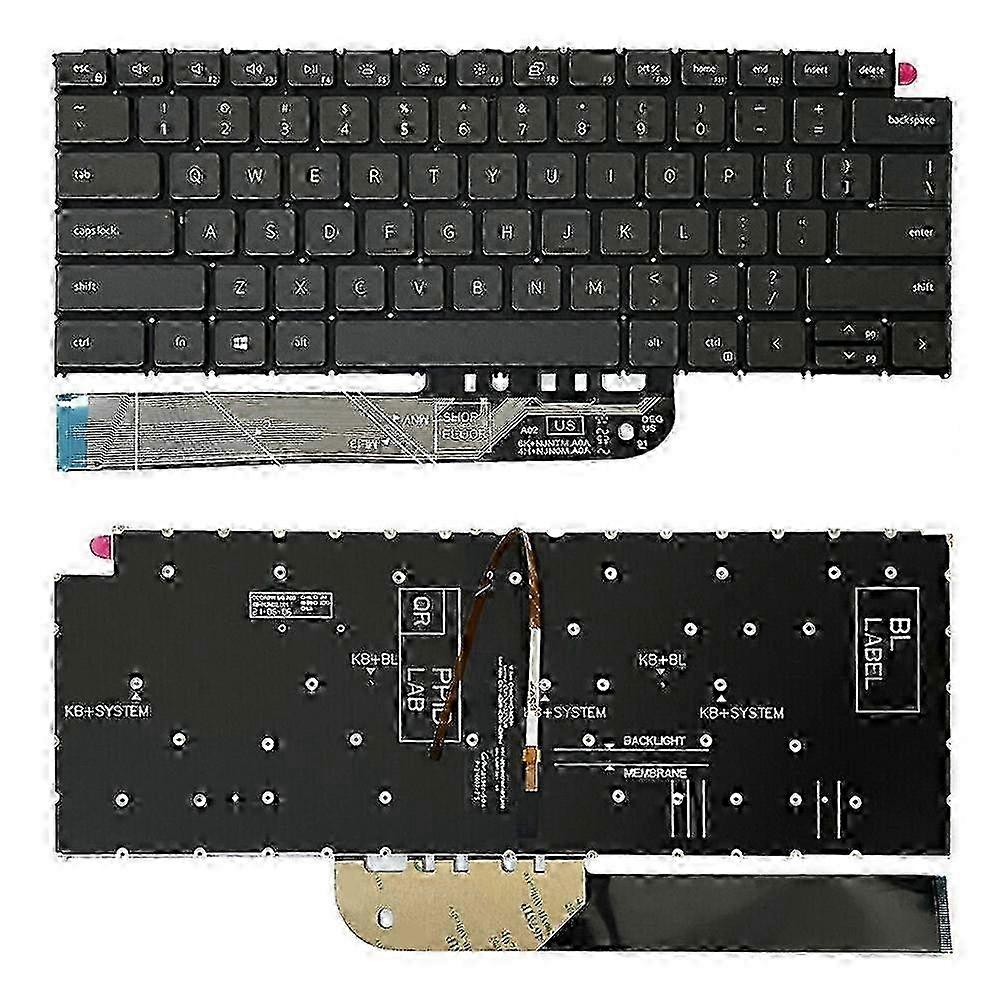w (New) US Version Backlight Laptop Keyboard