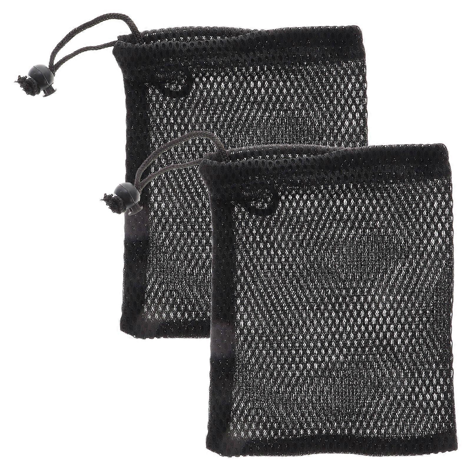 Small Cube Protective Bags for Storage 2Pcs Cube Playthings Drawstring Bags