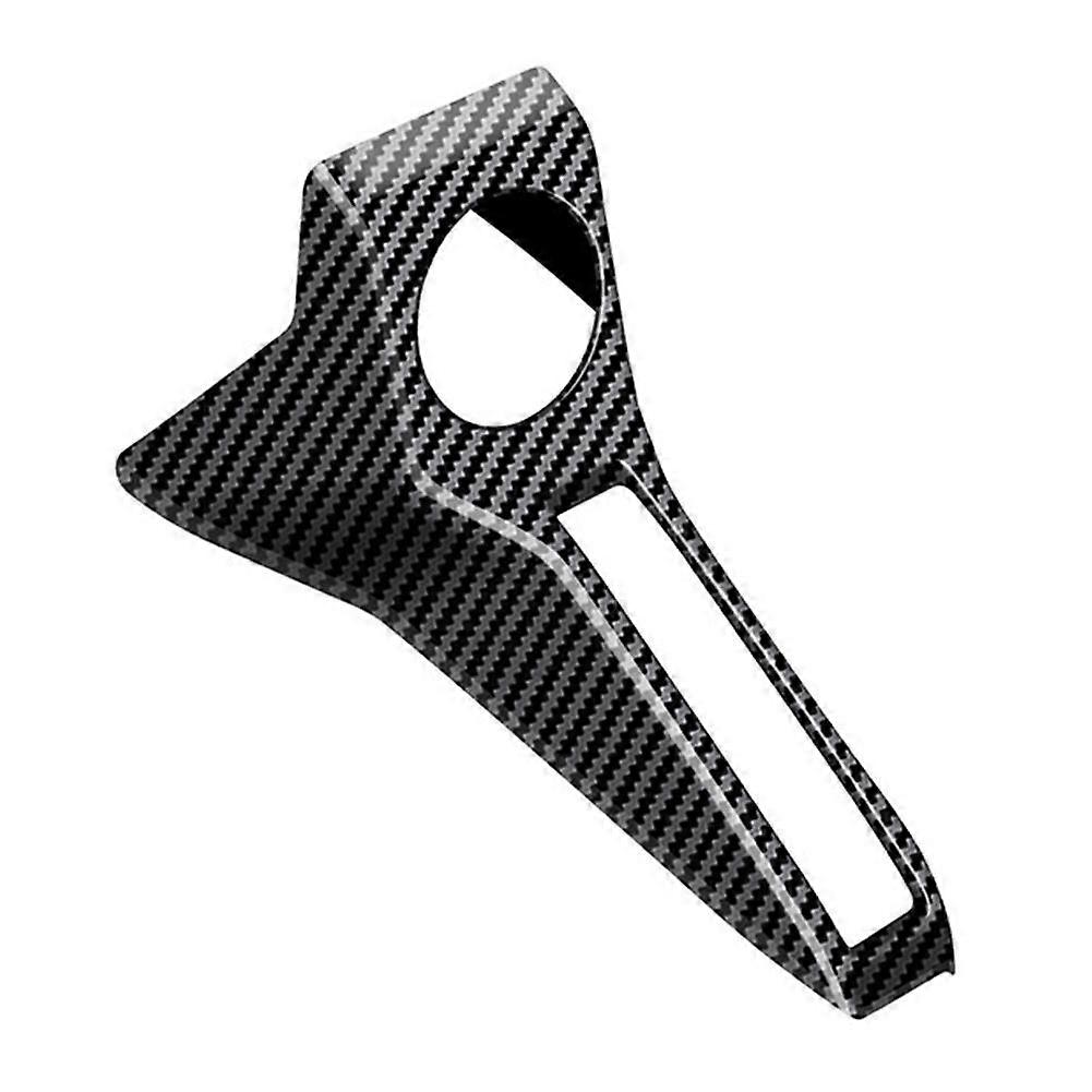 Car Center Console Model Select Driver Model Button Trim Frame Sticker for Toyota Prado LC250 2024 RHD Carbon Fiber