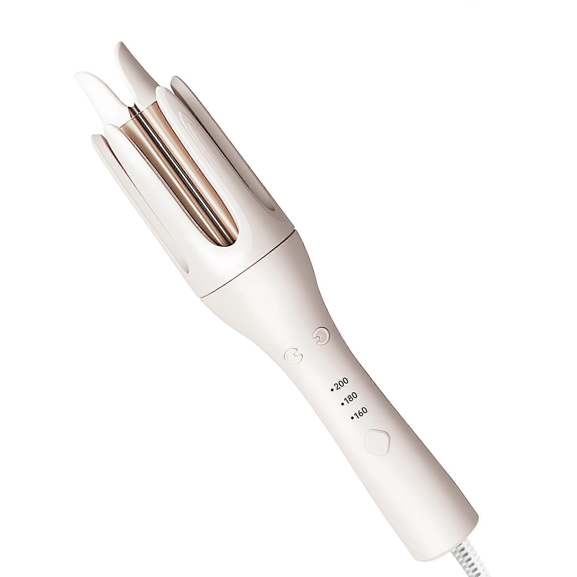 Automatic Hair Curler with Smart Sensor, Dual Slot Ceramic Curling Iron, 3 Temp Control, Travel Size