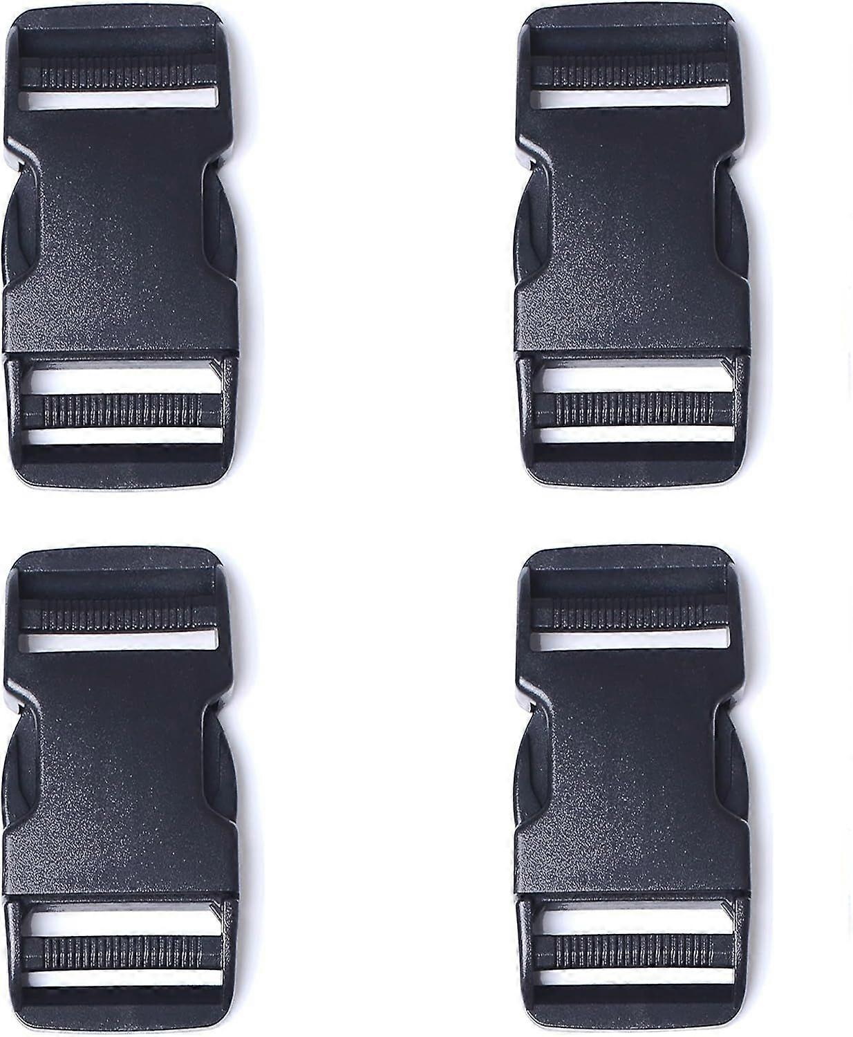 4PCS Plastic Buckle. Side Quick Release Buckle for Bracelets Backpack Tactical