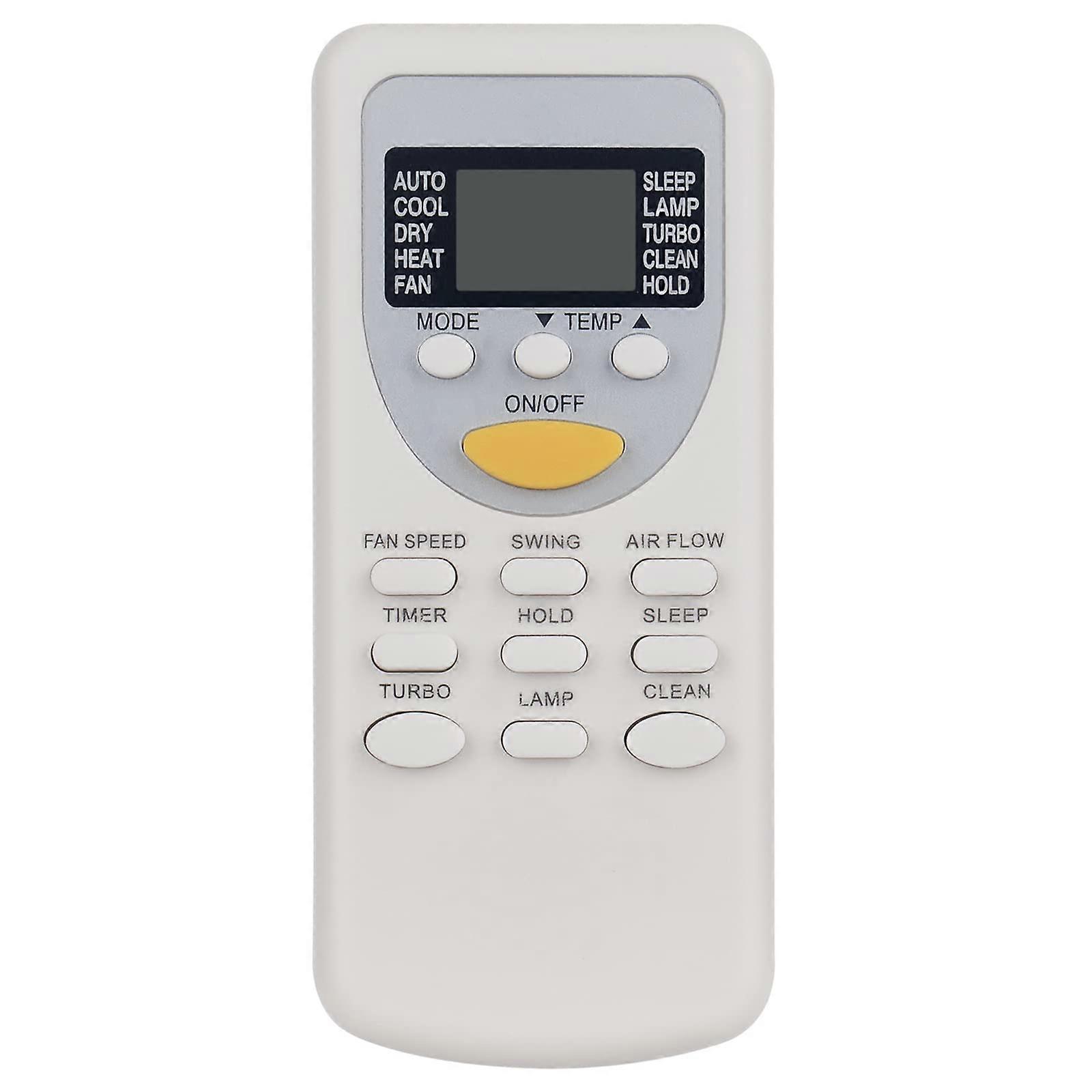AC Remote Control ZHJT03 ZHJT01 Replacement No Programming Needed Battery Operated for Chigo