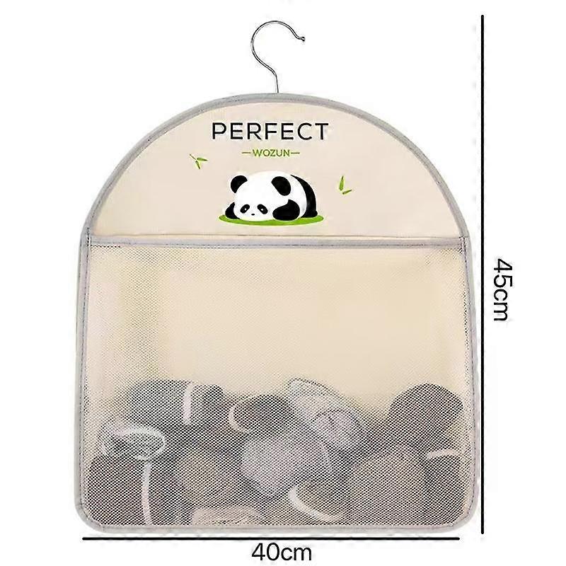 Multi-Layer Storage Mesh Bag Save Space Large Capacity Socks Storage Bags Wardrobe Hanging Multi-Function