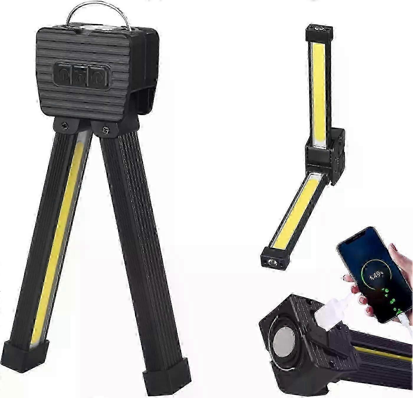 Gym Lamp compatible with Posing 7th Gear Dimming Portable Magnet LED Flashlight with Hook