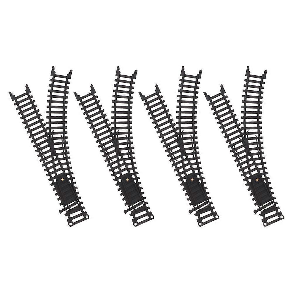 Electric Small Train Track Accessories for Kids 2Pairs Plastic Set