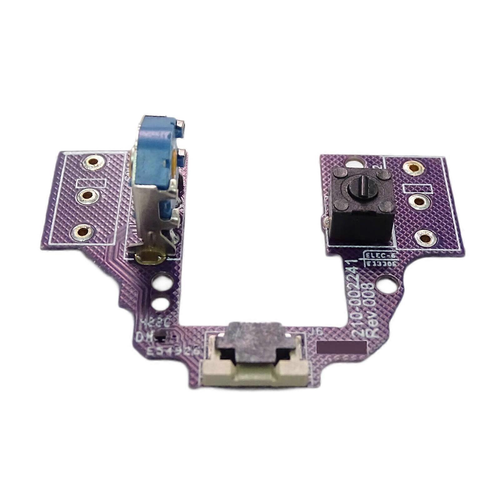 Hot Swap Microswitch PCB Button Board for GPROX Superlight Mouse Motherboards with Dustproof Mouse Encoders Decoders Multicolor