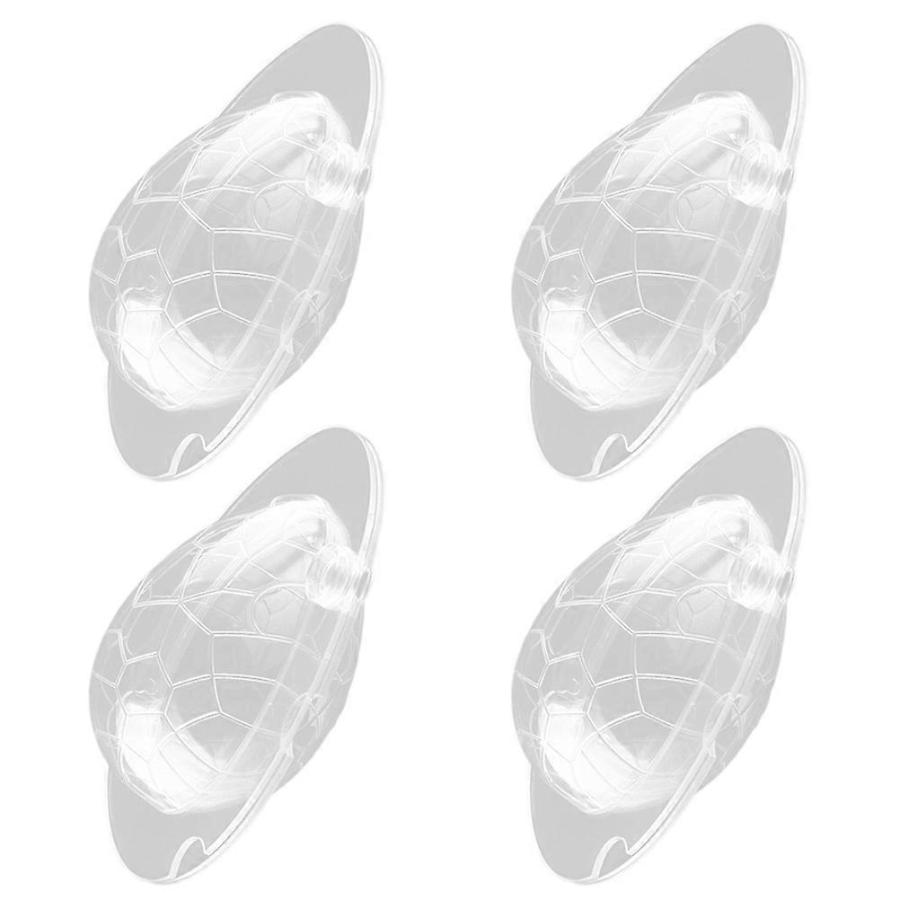 DIY Plastic Mold Dinosaur Egg Maker for Baking Use 4Pcs Silver Egg Set