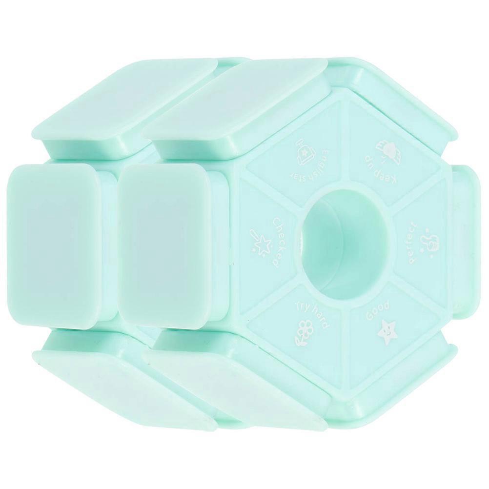 Attractive Stamps Diary Comments Stamps for Students 2Pcs Light Green