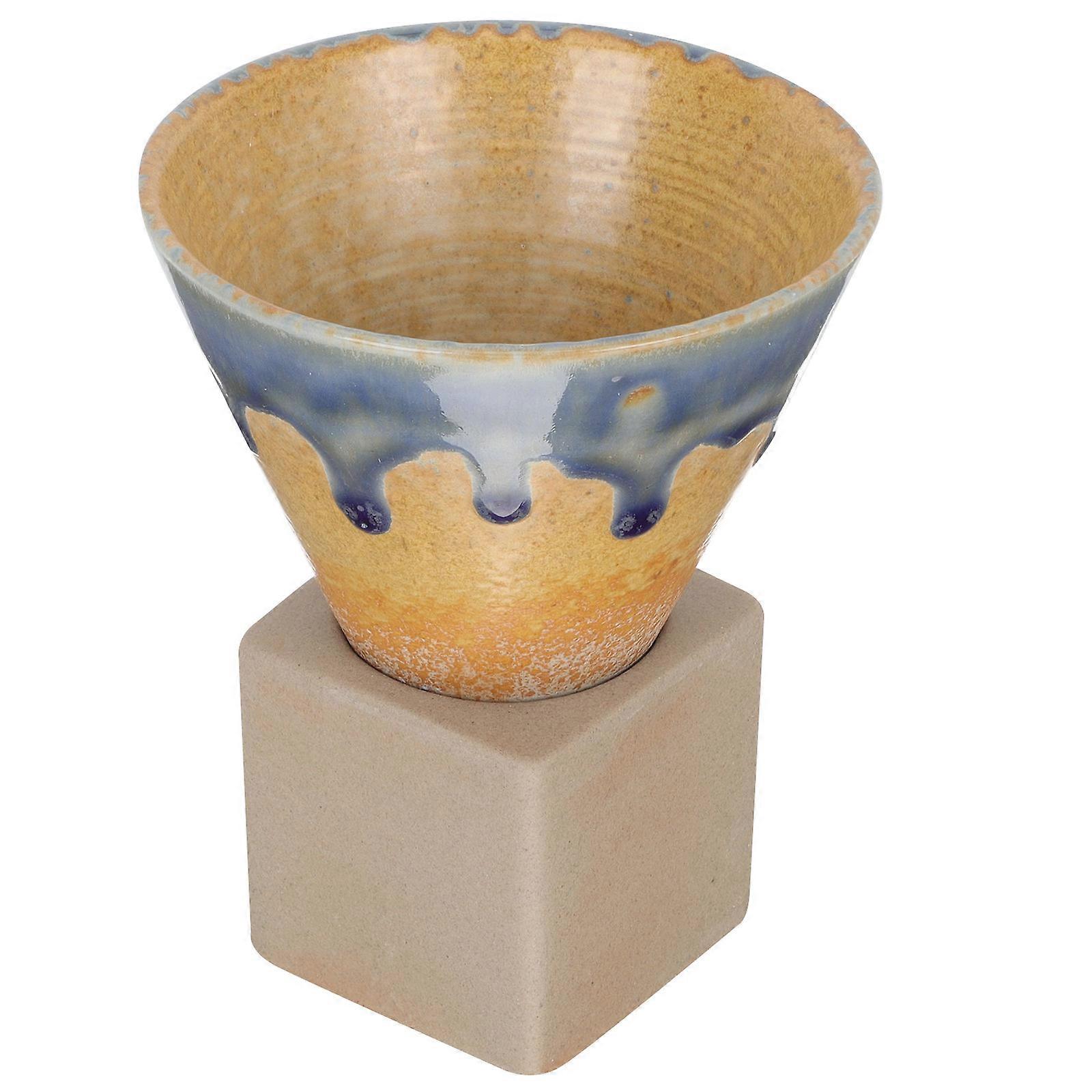 Pour-Over Ceramic Coffee Dripper for 1Set Coffee Accessory