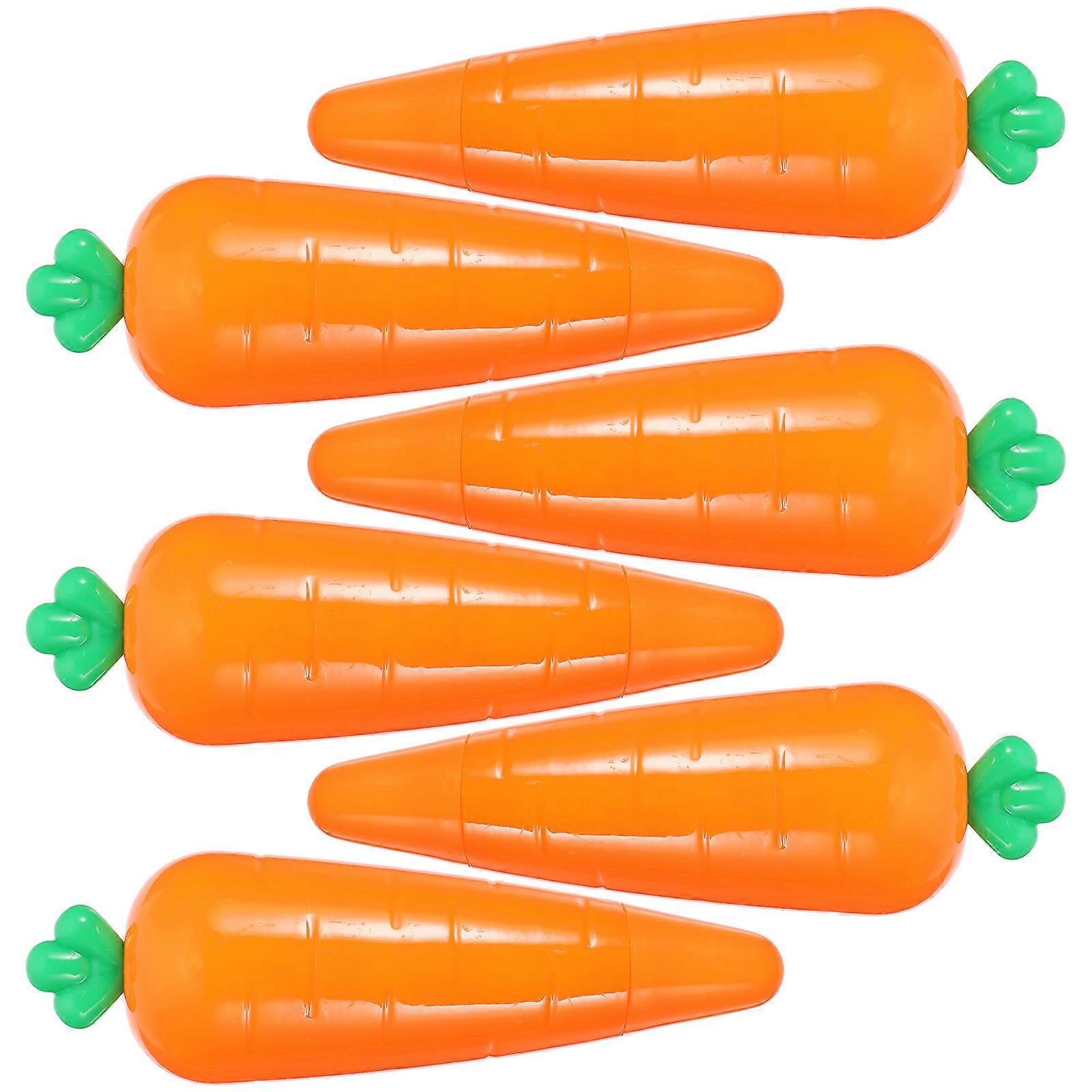 Students Correction Tape Carrot Shape Correction Tape for Correcting 6Pcs
